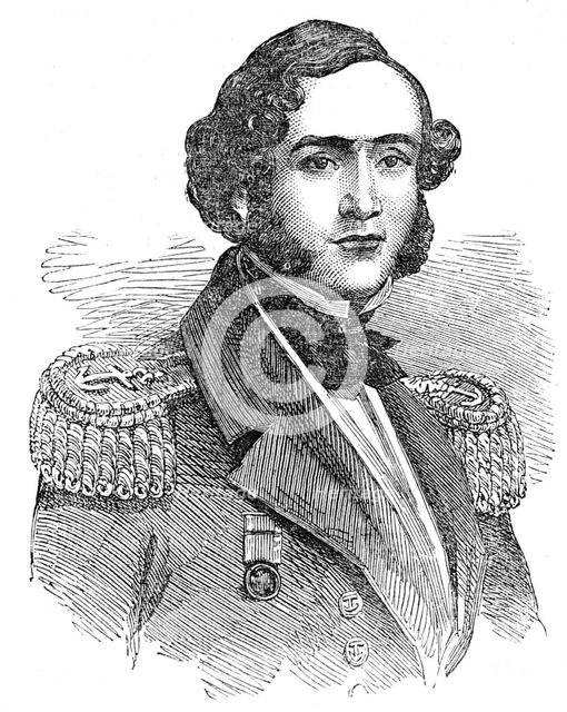 Captain William Hutcheson Hall, R.N., F.R.S., 1854. Creator: Unknown.