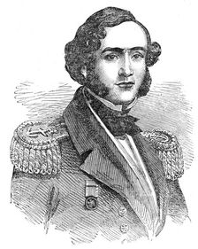 Captain William Hutcheson Hall, R.N., F.R.S., 1854. Creator: Unknown