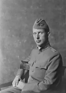 Captain Abram Poole, portrait photograph, 1918 Sept. 2. Creator: Arnold Genthe