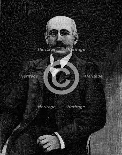 Captain Alfred Dreyfus, French soldier disgraced in the Dreyfus Affair, c1900 (1906). Artist: Unknown.