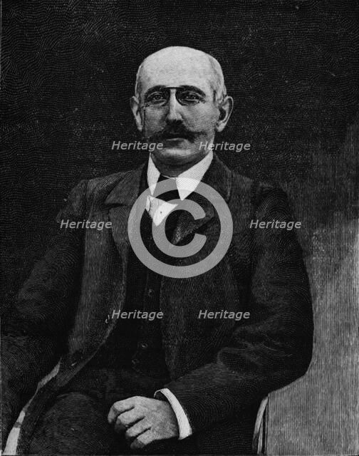 Captain Alfred Dreyfus, French soldier disgraced in the Dreyfus Affair, c1900 (1906). Artist: Unknown.