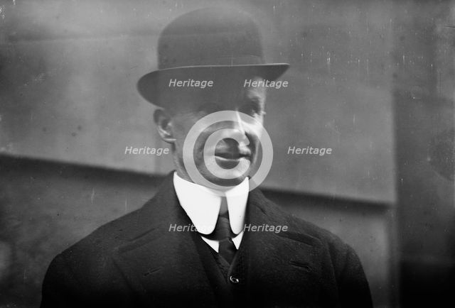 Captain Arthur Henry Rostron of the Carpathia who rescued survivors of the Titanic, (1912?). Creator: Bain News Service.