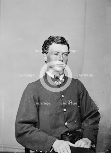 Captain B. Weigle, between 1855 and 1865. Creator: Unknown.