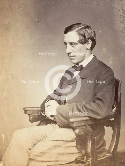 Captain Baring, Honourable East India Company 6th Bengal Light Cavalry, A.D.C., 1858-61. Creator: Unknown.
