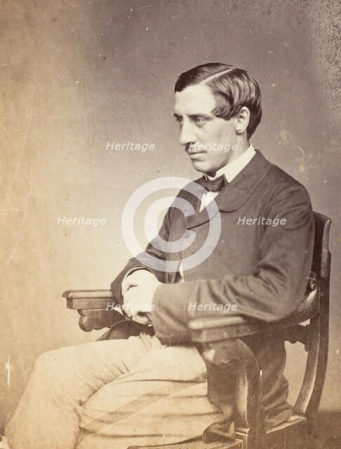 Captain Baring, Honourable East India Company 6th Bengal Light Cavalry, A.D.C., 1858-61. Creator: Unknown.