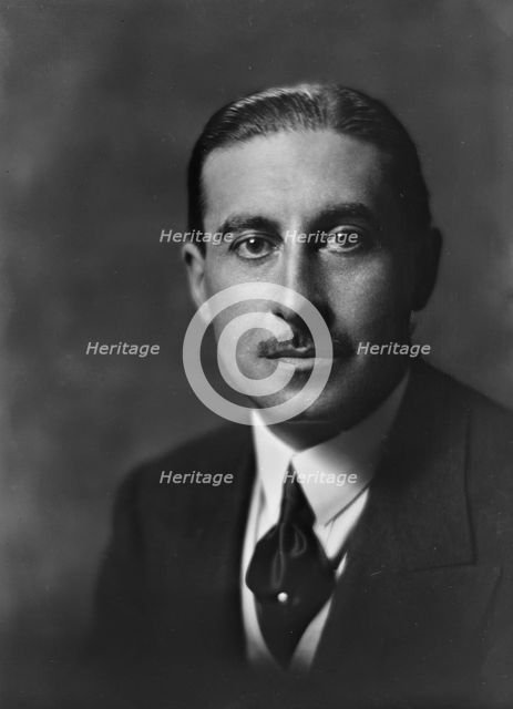 Captain Bryce, portrait photograph, 1919 June 27. Creator: Arnold Genthe.