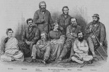 Captain Cameron and the other Abyssinian Captives c1864. Creator: Unknown