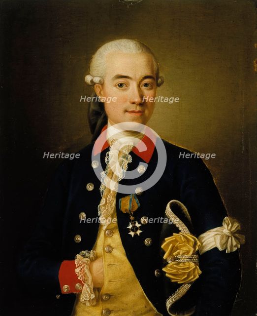 Captain Carl Adolf Möllersvärd, 1775. Creator: Ulrika Fredrika Pasch.