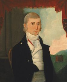Captain Charles McKnight, 1800. Creator: Jacob Frymire