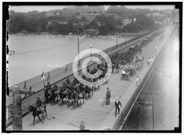 Captain Charles T. Boyd - his funeral..., 1916. Creator: Harris & Ewing.