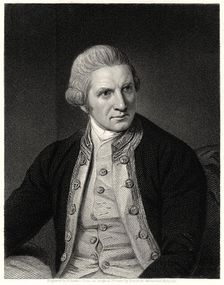 Captain Cook 19th century. Artist: E Scriven