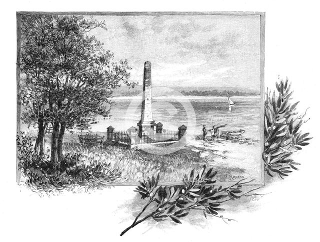 Captain Cook's landing place, Botany Bay, New South Wales, Australia, 1886. Artist: Unknown