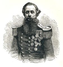 Captain Cowper Phipps Coles (1819-1870), English naval captain and inventor, 1893