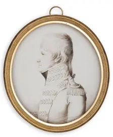 Captain Claes Hallencreutz, 1789-1845. Creator: Jakob Axel Gillberg