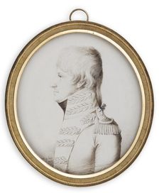 Captain Claes Hallencreutz, 1789-1845. Creator: Jakob Axel Gillberg