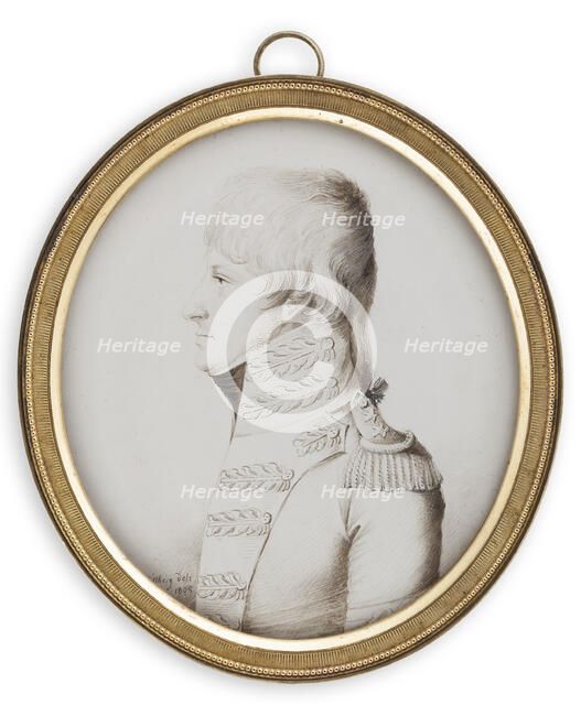 Captain Claes Hallencreutz, 1789-1845. Creator: Jakob Axel Gillberg.