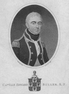 Captain Edward Buller, R.N. 1806. Artist: Henry R Cook