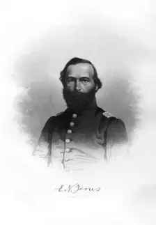 Captain Elisha N Jones, American soldier, (1872).Artist: John A O'Neill