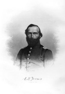 Captain Elisha N Jones, American soldier, (1872).Artist: John A O'Neill