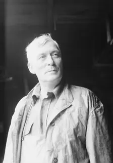 Captain Everett Edwards, portrait photograph, 1933. Creator: Arnold Genthe