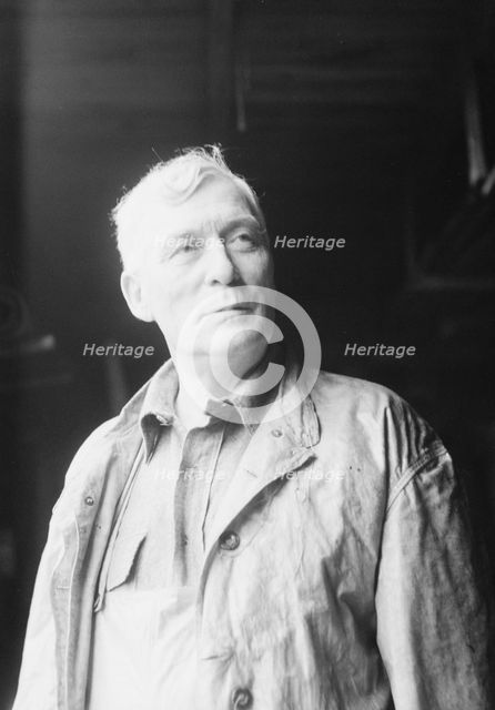 Captain Everett Edwards, portrait photograph, 1933. Creator: Arnold Genthe.