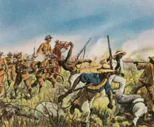 Captain Franke fighting the Hereros, 1904, (1936). Creator: Unknown