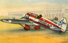 Captain Frank Hawks Travel Air Type R Mystery Ship, 1932. Creator: Unknown