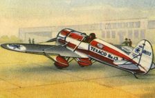 Captain Frank Hawks Travel Air Type R Mystery Ship, 1932. Creator: Unknown