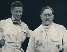 Captain G. E. T. Eyston and assistant 1937