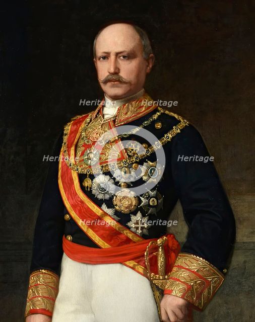 Captain General Francisco de Serrano y Domínguez, First Duke of la Torre, 1870-1871.  Creator: Antonio Gisbert.