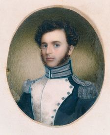 Captain George Hancock Griffin, U.S.A., c1834. Creator: Thomas Campbell