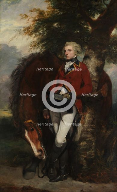 Captain George K. H. Coussmaker (1759-1801), 1782. Creator: Sir Joshua Reynolds.
