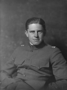 Captain Gordon A. McKaye, portrait photograph, 1917 Dec. 10. Creator: Arnold Genthe