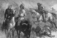 Captain Hope Johnstone Bringing News of the Capture c1880