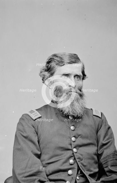 Captain J.M. Robinson, US Army, between 1855 and 1865. Creator: Unknown.
