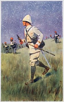 Captain J Fiegenschuh, Abécher, 1910