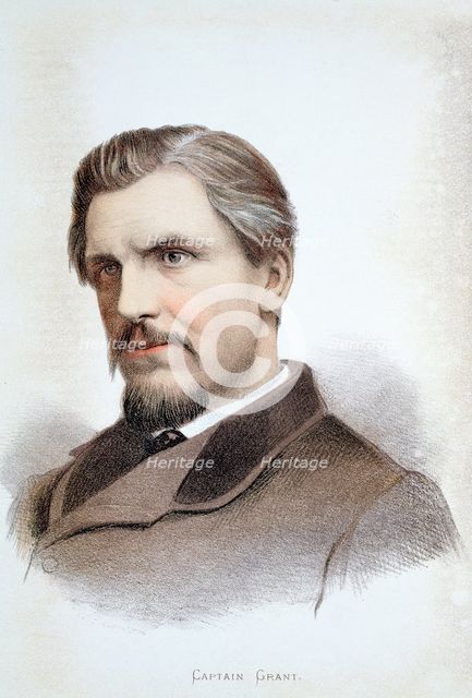 Captain James Augustus Grant, Scottish explorer, 19th century. Creator: Unknown.