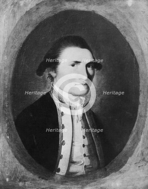 Captain James Cook, 18th century British navigator and explorer. Artist: Unknown