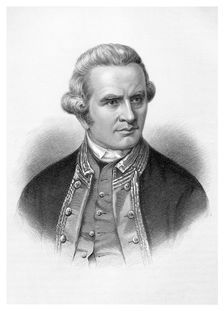 Captain James Cook, English explorer, navigator and cartographer, (1886)