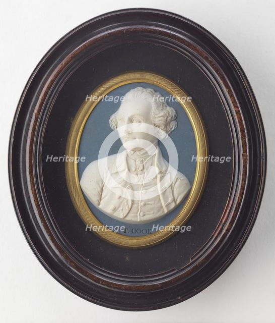Captain James Cook (Wedgwood portrait medallion), ca 1776. Artist: Anonymous  