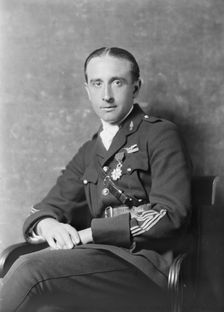 Captain Jacques Boyriven, portrait photograph, 1918 Mar. 18. Creator: Arnold Genthe