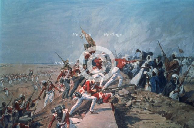 Captain John Augustus Wood, Bushire, Persia, 1856.  Artist: L Edwards