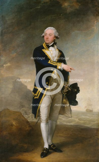Captain John Gell, 1785. Creator: Gilbert Stuart.