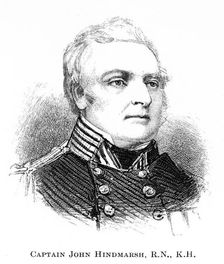 Captain John Hindmarsh, RN, KH 1886