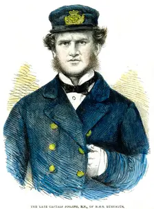 Captain Josling, of HMS Euryalus 1863