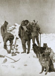 Captain McClintock's search for missing Arctic explorer Sir John Franklin, 6 May 1859 (1901)