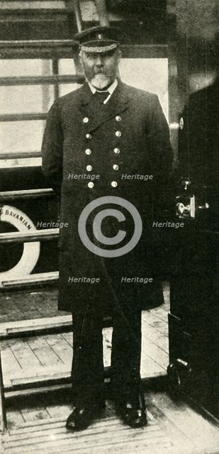 'Captain MacNicol, of the "Bavarian."', 1900.  Creator: Unknown.
