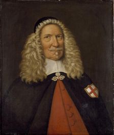 Captain Nicholas Burgh, 17th century. Artist: Cornelis de Neve
