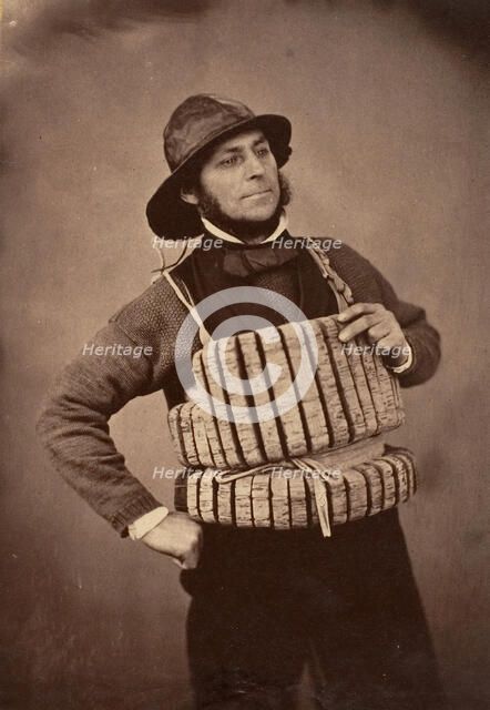 Captain of the Tenby Lifeboat, 1853-56. Creator: Mr. Gonne.
