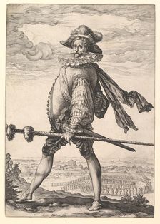 Captain of Infantry, 1587. Creator: Hendrik Goltzius